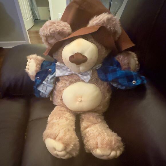 Signed '84 Furskins Bear Xavier Roberts Farmer Outfit Cabbage Patch Creator READ - Picture 4 of 16